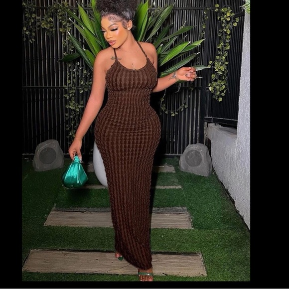 Dresses & Skirts - Brown maxi dress